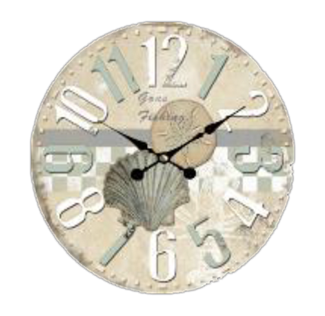 RELOJ BASE CARACOLES