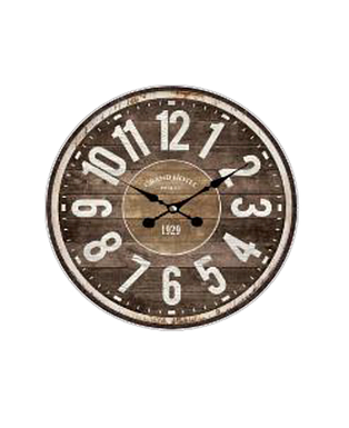 RELOJ BASE MARRON