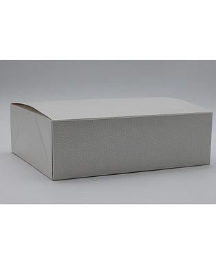 BOITE PELLE BIANCO 250X200X80