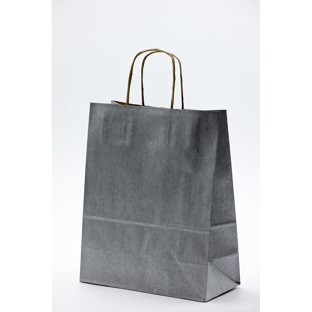 SHOPPER CORDINO ARGENTO 16X8X21
