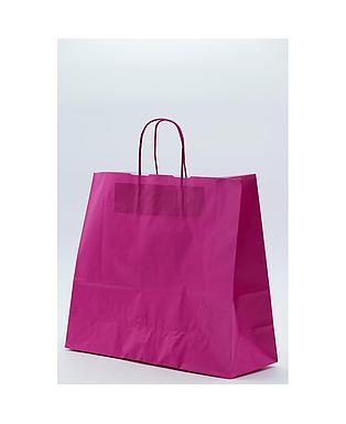 SHOPPER COLORATO TWISTED MAGENTA 26X11X24