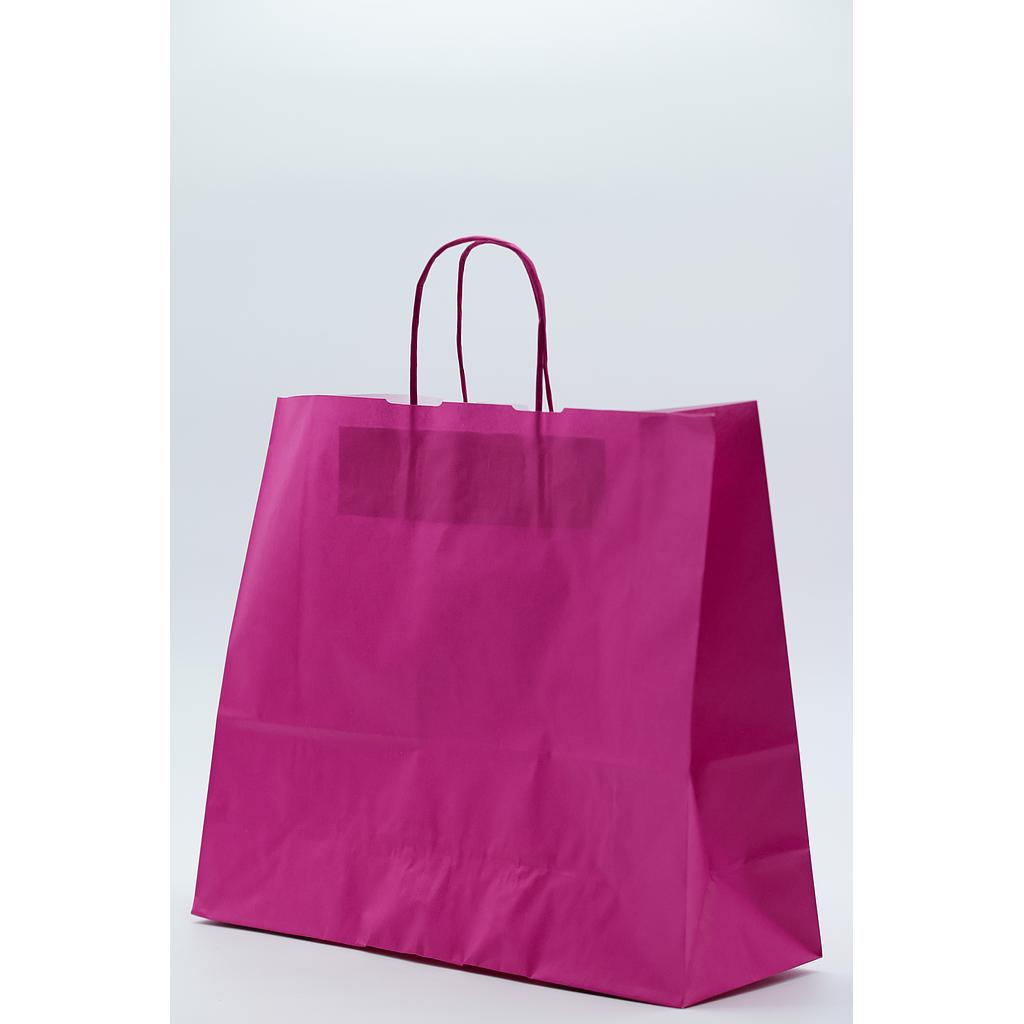 SHOPPER COLORATO TWISTED MAGENTA 26X11X24