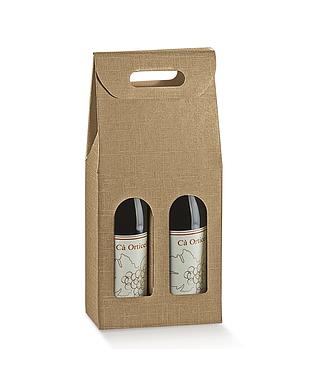 SCATOLA 2 BOT SACCO 7x3.5x14.5"