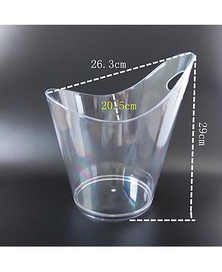 HIELERA CLEAR 5L 20.5X29X16