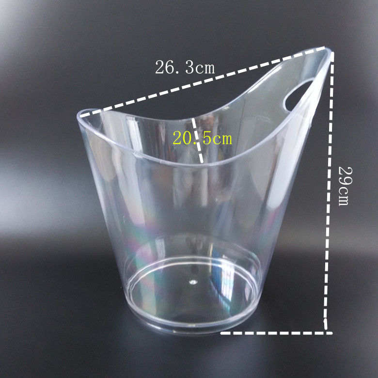HIELERA CLEAR 5L 20.5X29X16