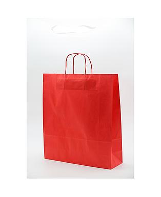 SHOPPER COLORATO CORDINO RED 36X12X41