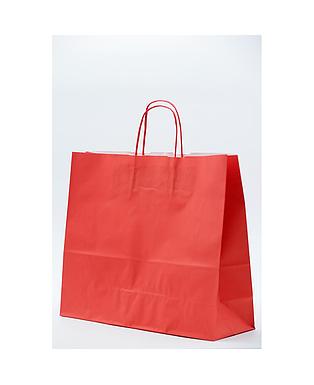 SHOPPER COLORATO TWISTED RED 36X12X31