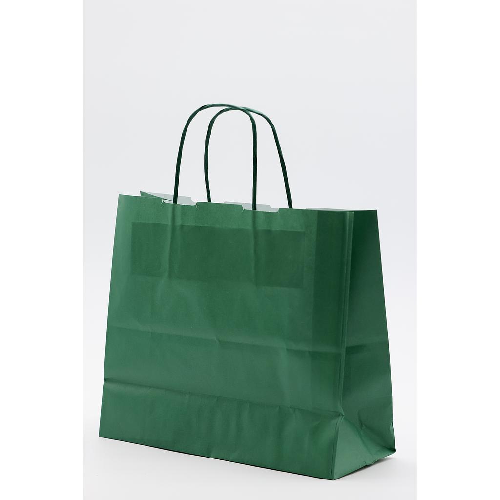 SHOPPER COLORATO TWISTED GREEN 22X10X29