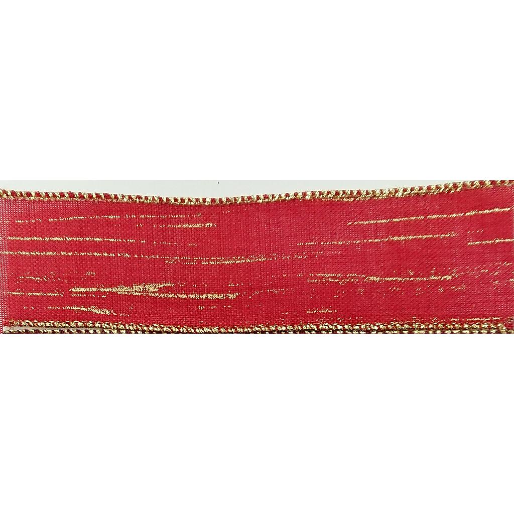 CINTAS tejido ROJA YFK12-0150-G001 25 YARDAS