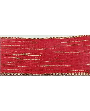 CINTAS tejido ROJA YFK12-0250-G002 50 YARDAS