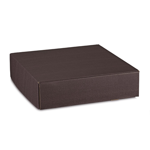 Cantinetta 4 Bot Skin Coffee 13.5x14.5x3.5"