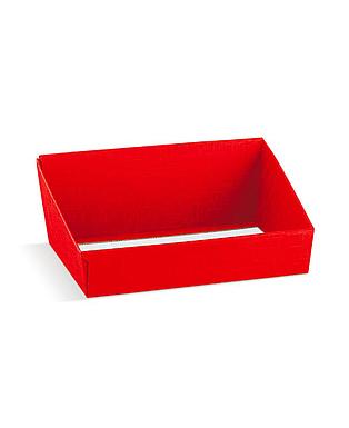 Vassoio Seta Rosso 310x240x105