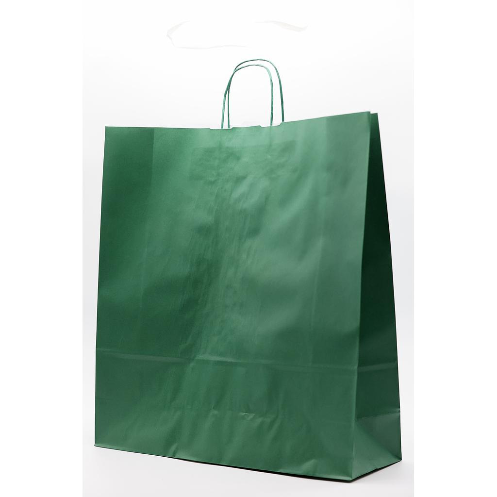 SHOPPER COLORATO TWISTED GREEN 45X15X50