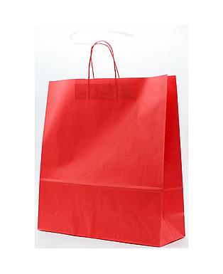 SHOPPER COLORATO TWISTED RED 45X15X36