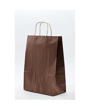 SHOPPER COLORATO CORDINO MARRONE 36X12X41