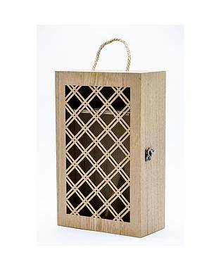 VINERA 2 BOT TROQUELADA MADERA