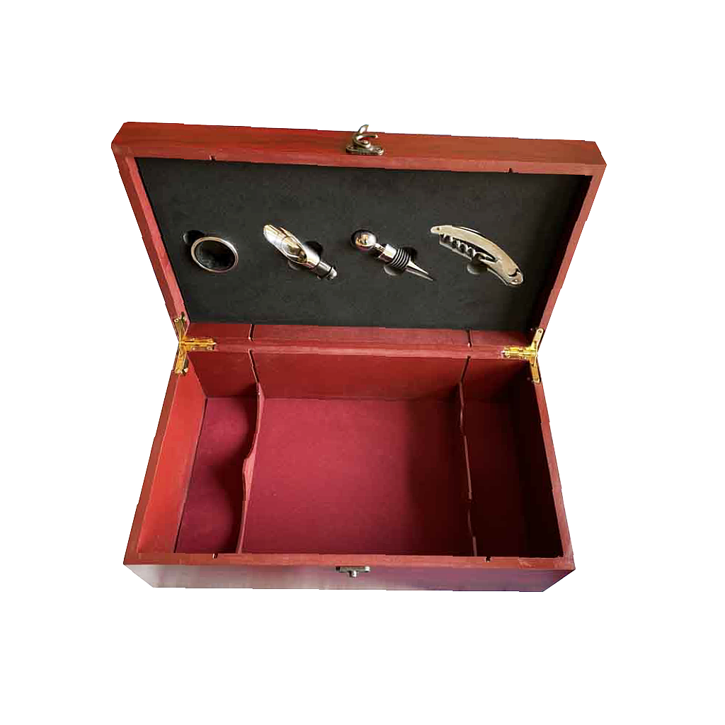 Vinera 2 BOT Madera c/accesorios Roja