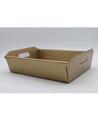 CESTO SETA ORO 310X220X90
