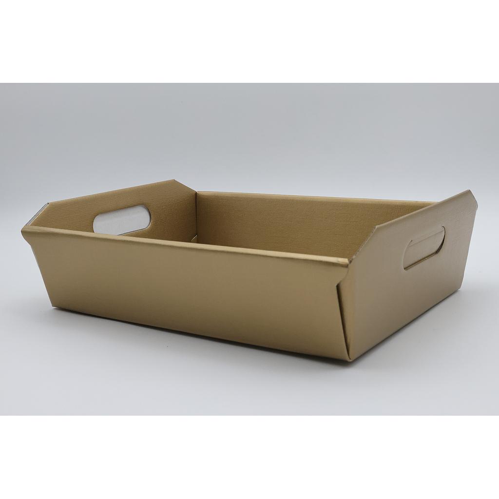 CESTO SETA ORO 310X220X90