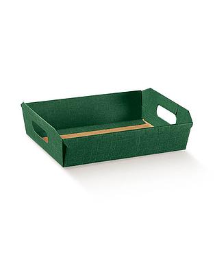 CESTO SETA VERDE 310X220X90