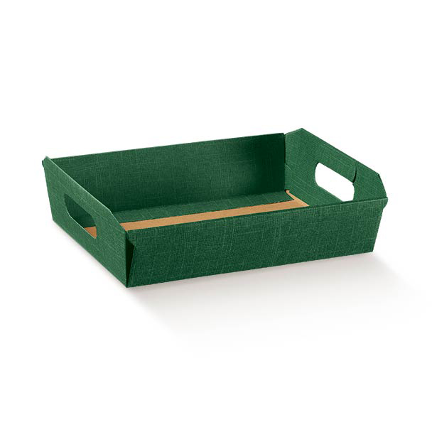 CESTO SETA VERDE 310X220X90