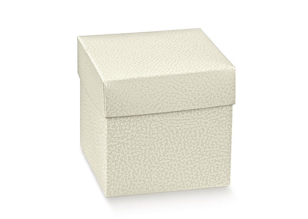 CAJAS PELLE BIANCO F/C 250X250X100