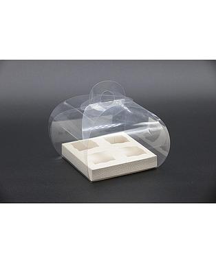 TORTINA TRASPARENTE 4.72x4.72x3.94"