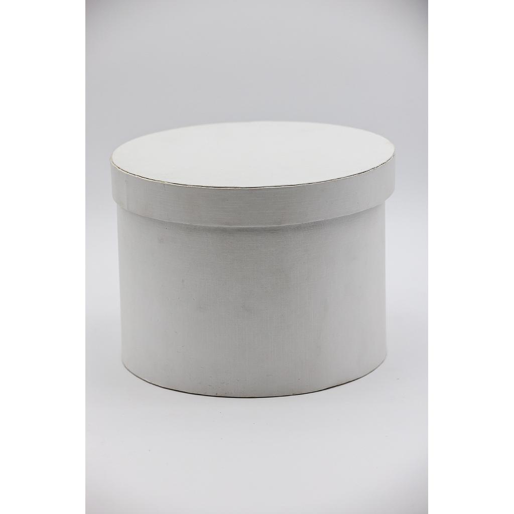 CAJA FLORES PAPEL BLANCA D20