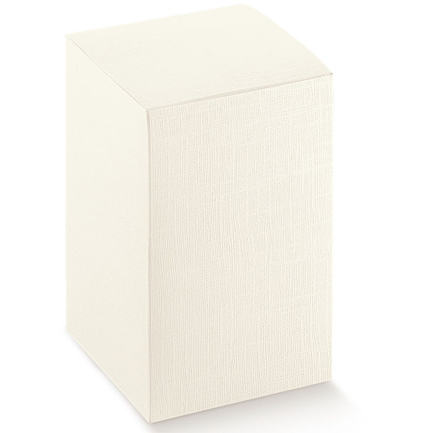 CAJAS PELLE BIANCO PIEGHEVOLE 190x190x90
