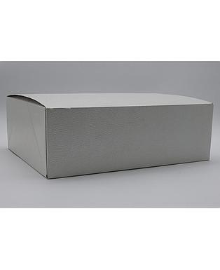BOITE PELLE BIANCO 350X280X120 mm