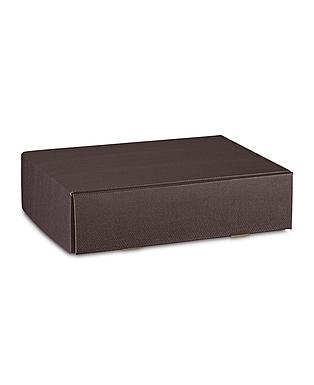 Cantinetta 3 Bot Skin Coffee 13.5x11x3.5"