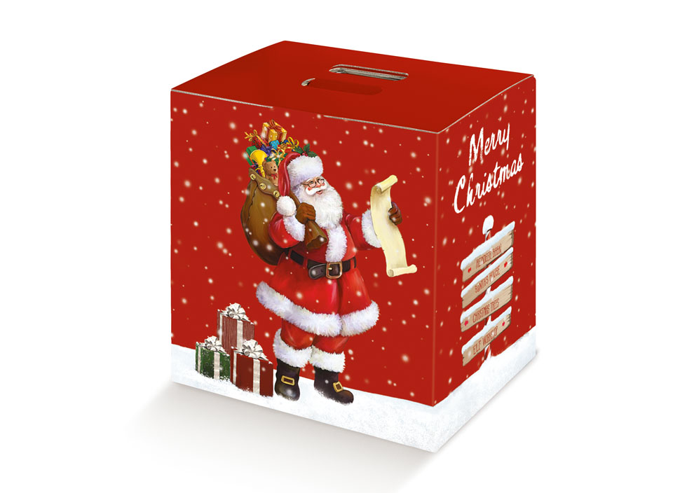 CUBOTTO SANTA ROJO 13X10X14"