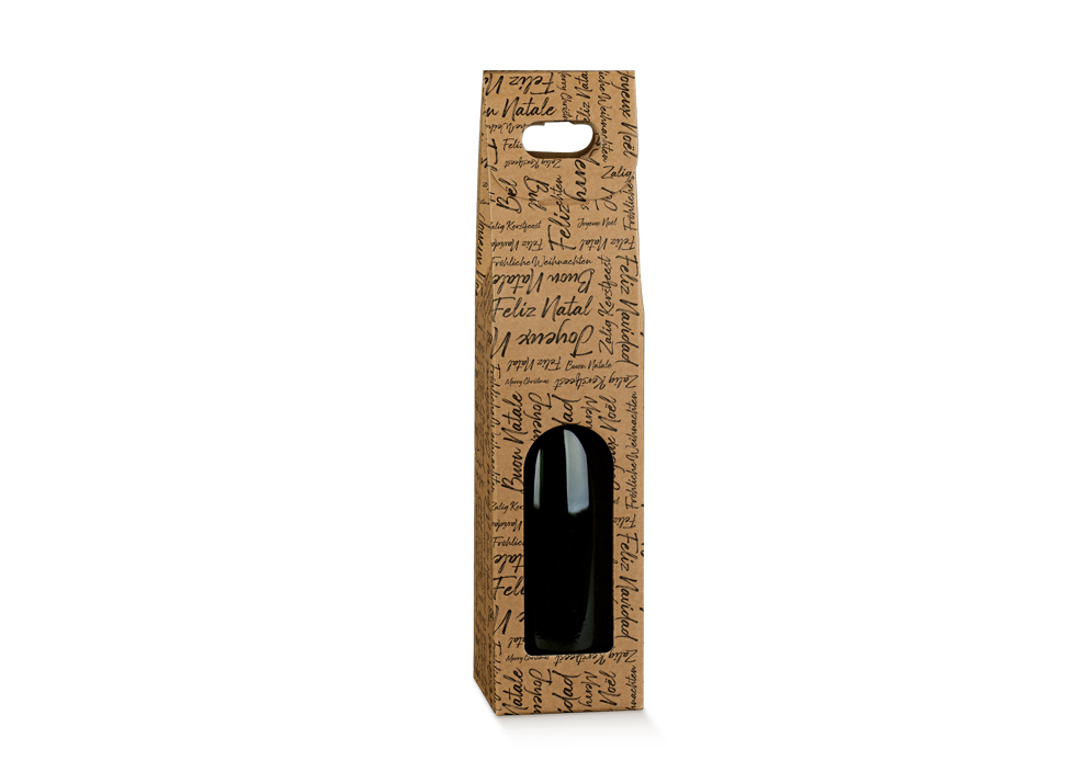 SCATOLA 1 BOT LETRAS NAVIDAD 3.5x3.5x14.5"