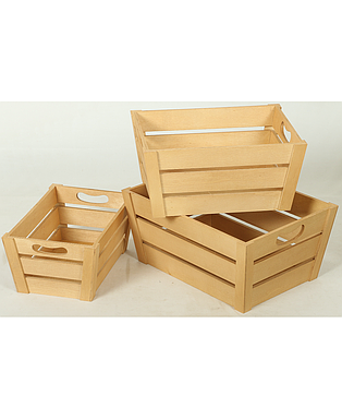 CANASTA MADERA PEQ 33x24x15