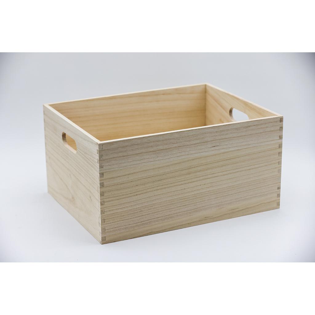 CANASTA MADERA GRANDE 14x11x7" (36x28x18)
