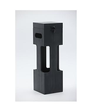 VINERA 1 BOT MADERA NEGRA 4.25x4.25x14" (11x11x35)