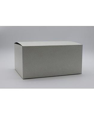 BOITE PELLE BIANCO 250X200X120