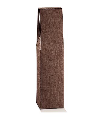 SCATOLA 1 BOT SETA MARRONE