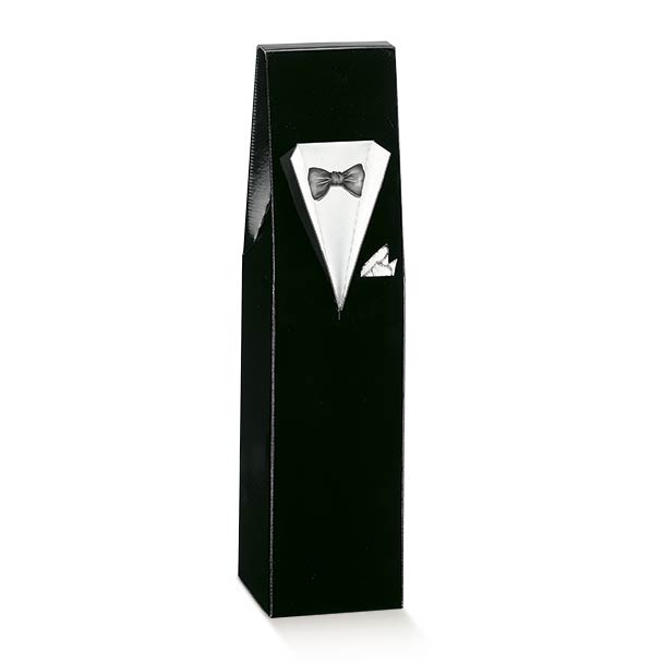 SCATOLA 1 BOT SMOKING NERO 3.5x3.5x14.5"