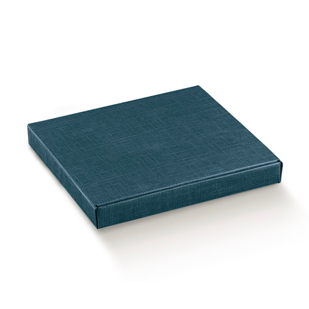 SCATOLA CORNICE JUTA BLU 220X170X30