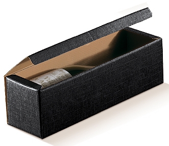 CANTINETTA 1 BOT. SETA NERO 13.5x3.5x3.5"