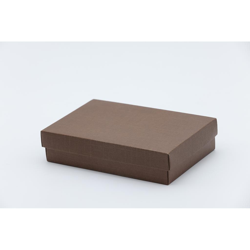 CAJAS SETA MARRONE F/C-dp 165x110x40