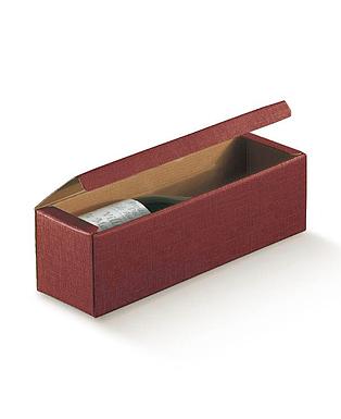 CANTINETTA 1 BOTT. SETA BORDEAUX 13.5x3.5x3.5"