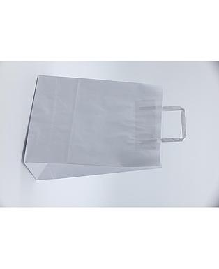 SHOPPER COLORATO PIATTINA BIANCO 27x12x37