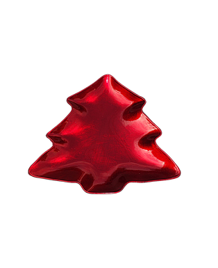 PLATO ARBOL ROJO