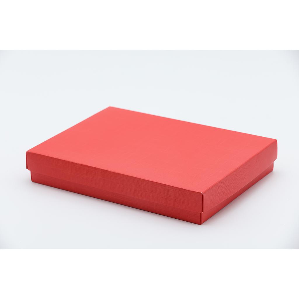 CAJA  F/C SETA ROSSO 220x160x40