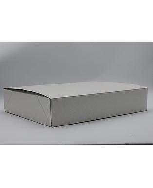 BOITE PELLE BIANCO 400x320x80 mm
