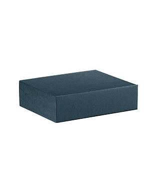 CANTINETTA 3 BOTT.  JUTA BLU 13.5x11x3.5"