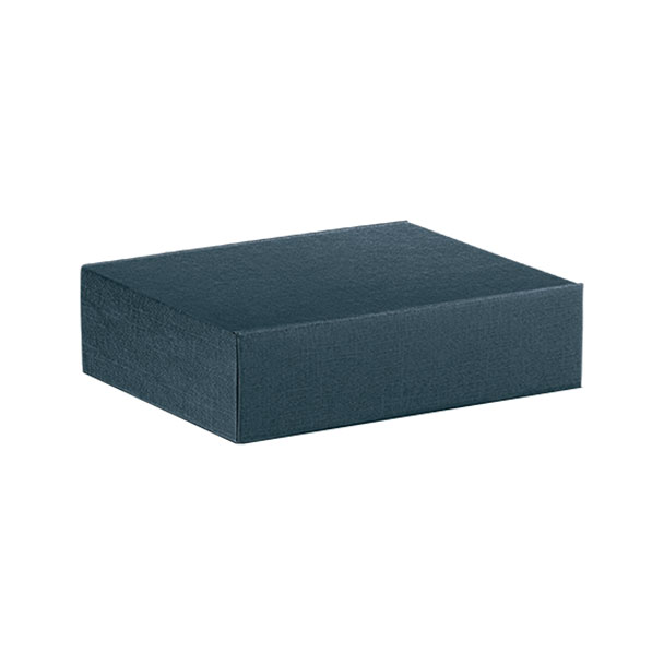 CANTINETTA 3 BOTT.  JUTA BLU 13.5x11x3.5"