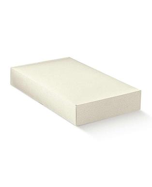 CANTINETTA 6 BOTT. PELLE BIANCO 13.5x22x3.5"